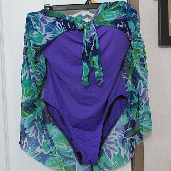 Ralph Lauren Full Coverage Swim Suite - Picture 1 of 4